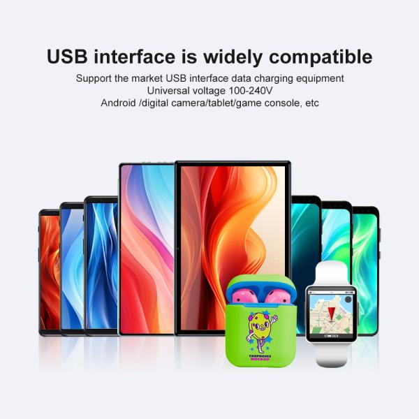 5V 2A EU Plug USB Wall Charger For USB FAN IPAD IP20 Protection Grade CE RoHS