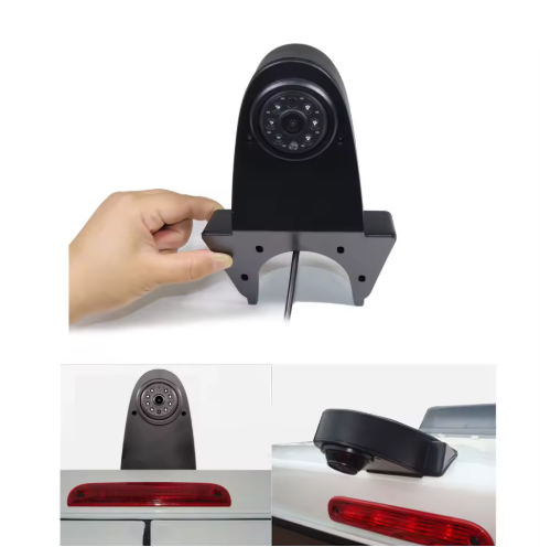  Universal Roof Mount Reversing Camera IR Night Vision for RV Vans 4 Pins & RCA Connector Optional