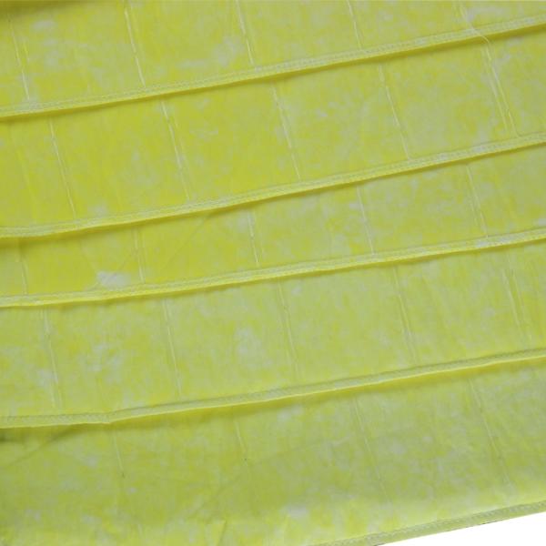 Ultrasonically Welded Bag Air Filters 0.5um Porosity With Yellow Color