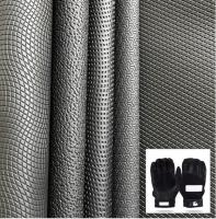 PU Rexine Leather For Gloves PU Wet Embossed Non Slip