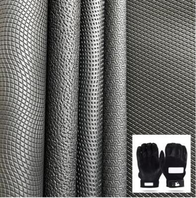 PU Rexine Leather For Gloves PU Wet Embossed Non Slip