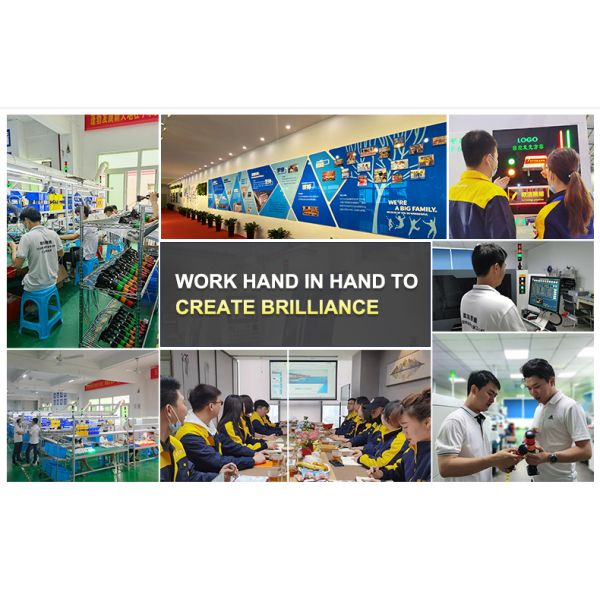 Lampe d'avertissement à LED stable pour machine-outil, pour une lueur verte et une protection anticorrosion