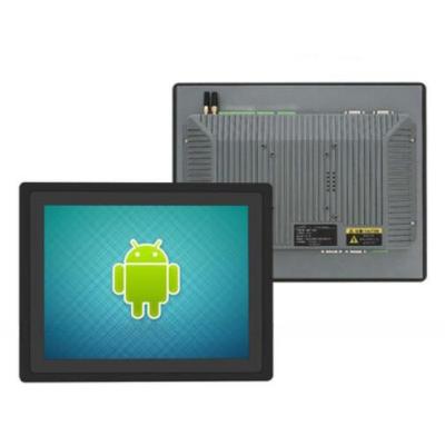 Casa de liga de alumínio totalmente selada 10,4 polegadas Industrial Android Tablet PC touch screen