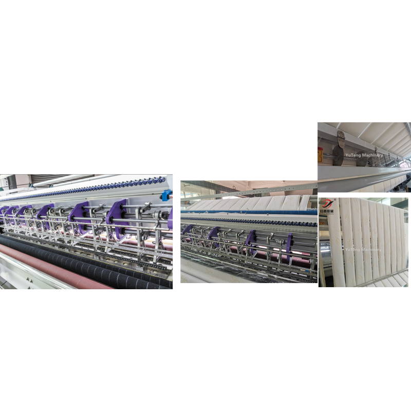 High Speed Computerized Non-shuttle Multi-needle Quilting Machine