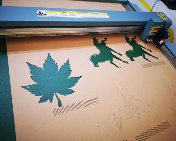 Aluminum Countertops Flatbed Paper Pattern Sewing Pattern Thin PVC Cutter Plotter Inkjet Printing Cutter