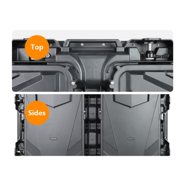 P10 P8 Rear Service LED Display High Brightness Outdoor Advertising Video Wall ABXING OD Series