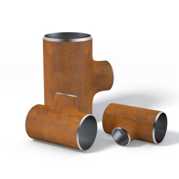 Продетый нитку штуцер трубы Astm Wpb A234 тройников углерода Sch40 стальной