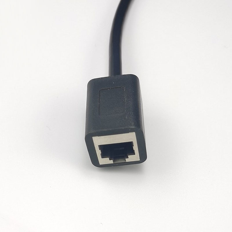 мужчина гибкого провода RJ45 кабеля Cat5e сети длины 28AWG CAT5 50m к женщине