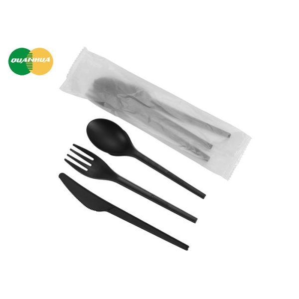 6.5 CPLA Disposable CPLA Cutlery Set Compostable PLA Biodegradable