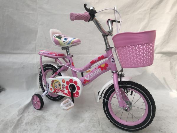 Pink Princess Kids Bike - Premium Quality with Cartoon Design