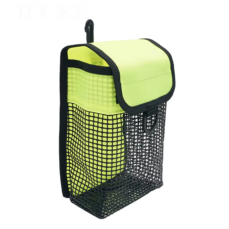 Custom Logo Multi Functional Mesh Gear Bags Snorkel Buoy Reel Kit Bag