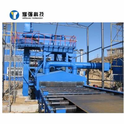 Machine automatique de grenaillage de plat