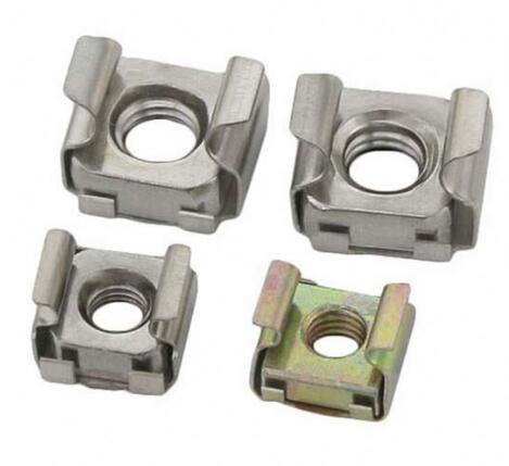Square Nut M1.4 Precision Lock Nut Type H Cross Recess Zinc Plate Surface