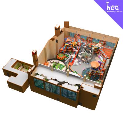 Indoor Playground Equipment for Kids Ages 2-12 with Safety Features