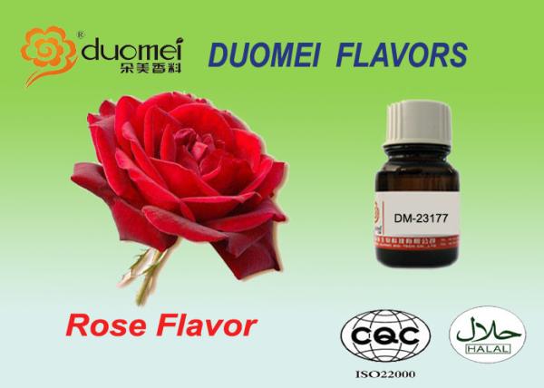 Fresh Rose Petal Soft Drink Flavours , Beverage PQ Based Flavoring
