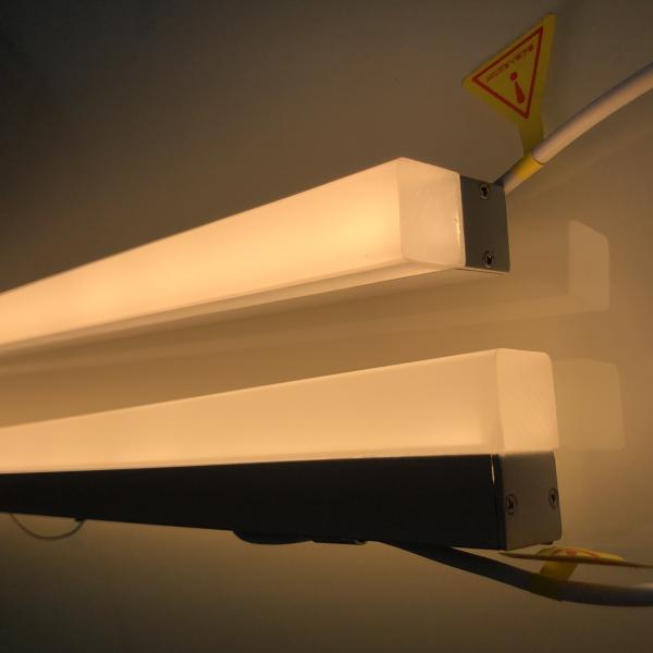 Casa interna linear branca da luz 3000K 4000K 6500K do pendente do escritório
