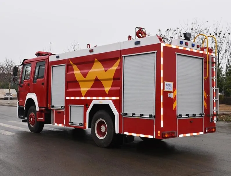 DONGFENG Fire Fighting Truck 8tons 6 Wheel 8000L Water Tank Fire Truck