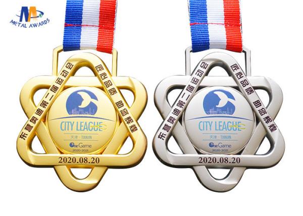 UV Printing 65*4MM Sports Award Medals