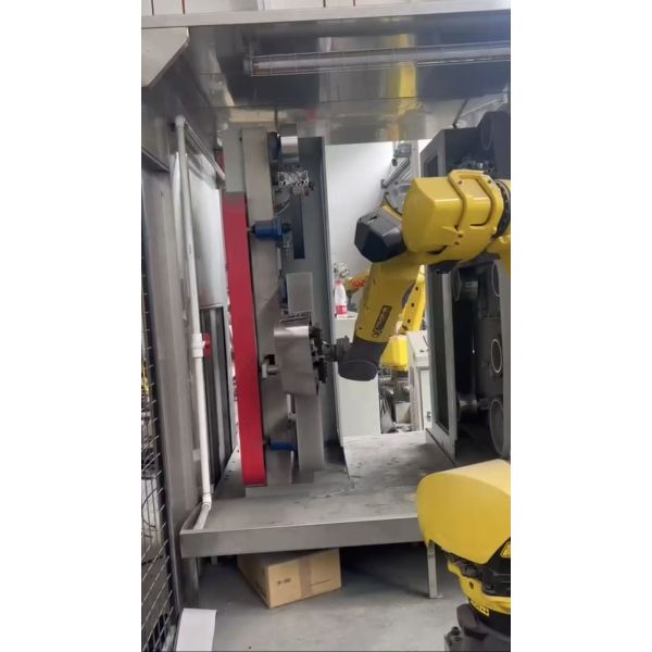 High Precision Robotic Polishing Machine Fully Automated for Toaster Housing