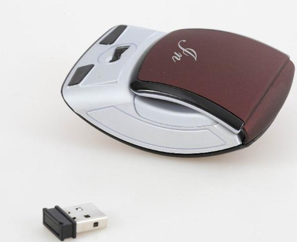 Forme la bola estándar/pequeña superior del pulgar el ratón inalámbrico WES-M-013 del Trackball