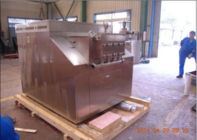 1000 L/H 450 bar Homogeneizador manual de alto desempenho para leite / bebida