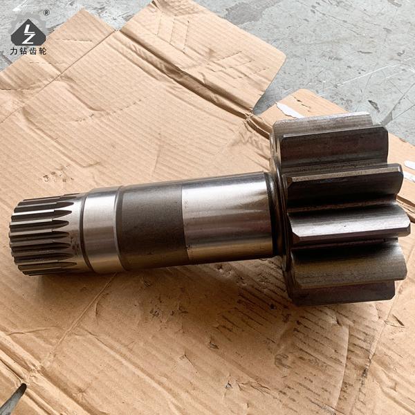 12 Teeth 24 Keys Swing Pinion Gear Shaft Rotary SH120 Excavator Spare Parts