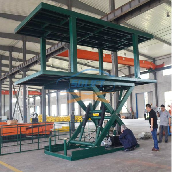 Small Car Lift Hydraulic Car Lift Parking System Outdoor Elevator For Home