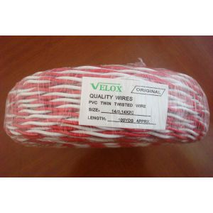 Twin twisted wire