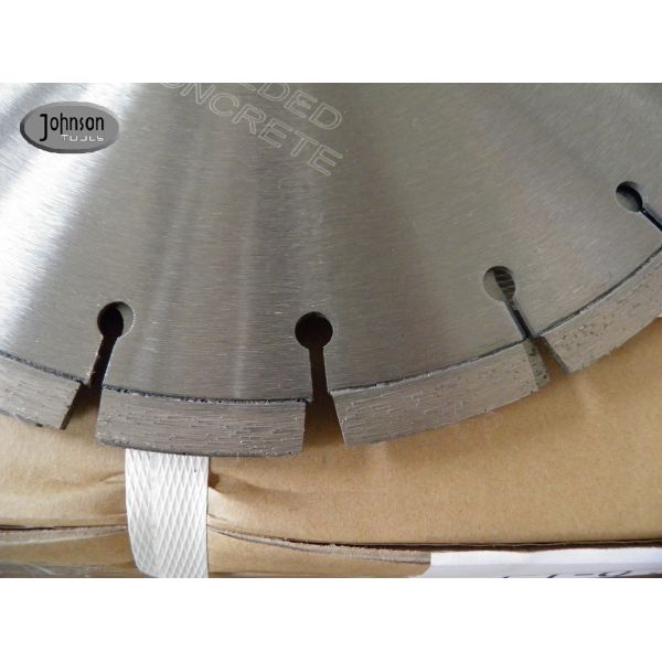 12inch/300mm Concrete Cutting Blades, Laser welded saw blade fro cured concrete cutting, 12mm height, Center hole 20mm.