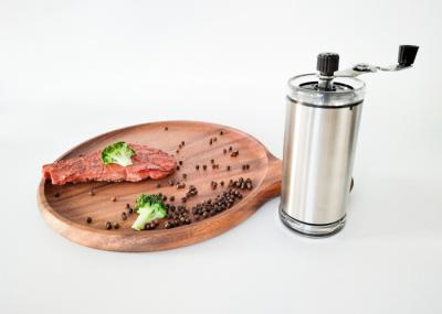 Moulins à sel et poivre en acier inoxydable pour cuisiner les gourmets