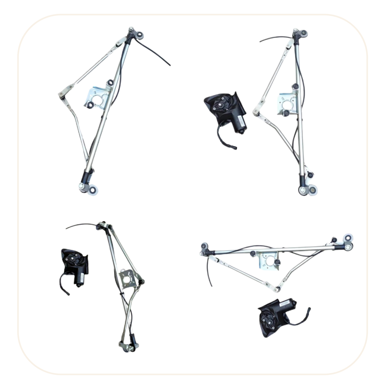 Heavy Truck Parts Wiper Rod Wiper Arm Wiper Bracket for SINOTRUK CNHTC 2006- Material