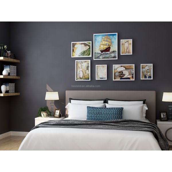 1.2m de ancho Papel de pared verde de salvia Vinyl PVC OEM ODM Papel de pared rojo