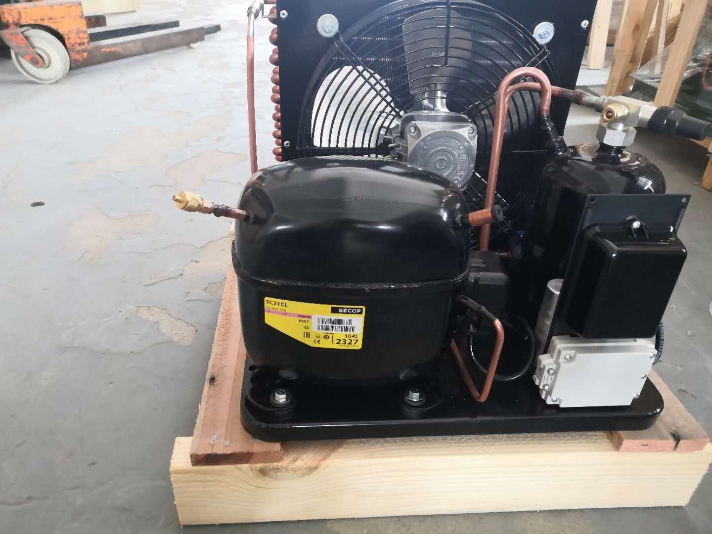 Блок KUB-15G рефрижерации одиночной фазы R134A 1/2HP конденсируя 	мини конденсируя блок 	на открытом воздухе блоки замораживателя