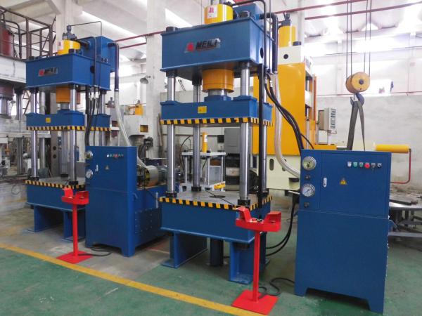 160 Ton Deep Drawing Four Column Hydraulic Press Machine MITSUBISHI PLC