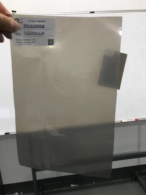20 filme metalizado transparente do ANIMAL DE ESTIMAÇÃO do mícron 0.02mm