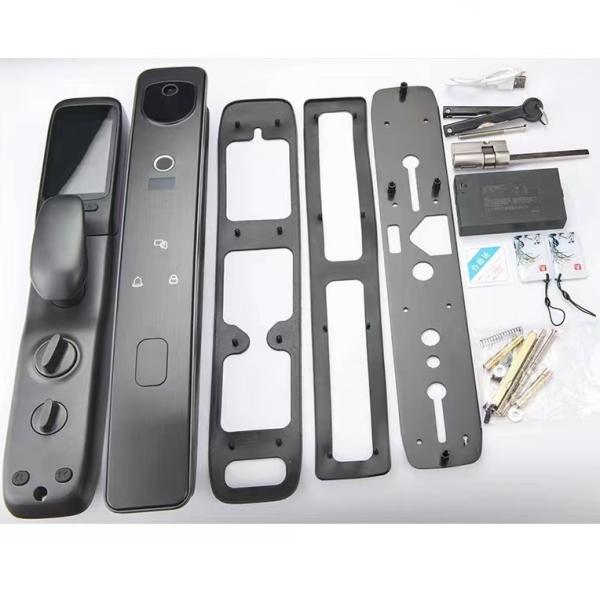 Live Video Intercom Fingerprint Door Lock Keyless Bluetooth Wifi Biometric Digital For Business