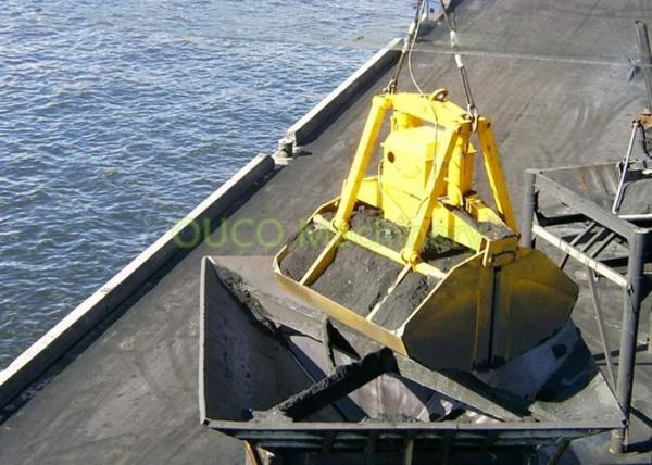 Remote Control Mechanical Rope Grab Steel Structure For Single Wired Cranes