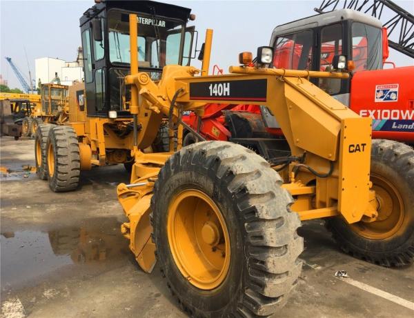                  Secondhand Cat Motor Grader 140K Good Quality But Low Price, Caterpillar Motor Graders 140h, 140g, 120g, 120h for Sale             