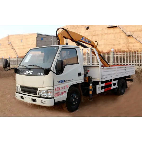 Jmc/JAC 2ton 3tons Mini Truck Crane With Knuckle Folding Arm Crane