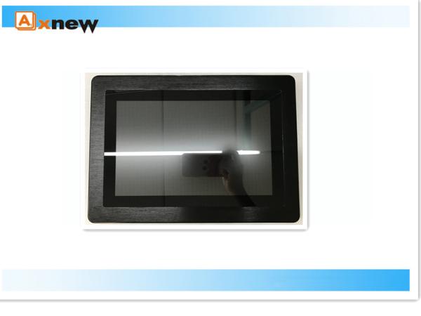 Fanless Flat True Industrial Touch Panel PC 10.1'' Capacitive IP55 Front 350cd/m2