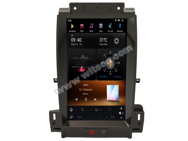 13.6 Screen Tesla Vertical Android Screen For Ford Taurus 2010-2018 Car Multimedia Stereo GPS Carplay Player