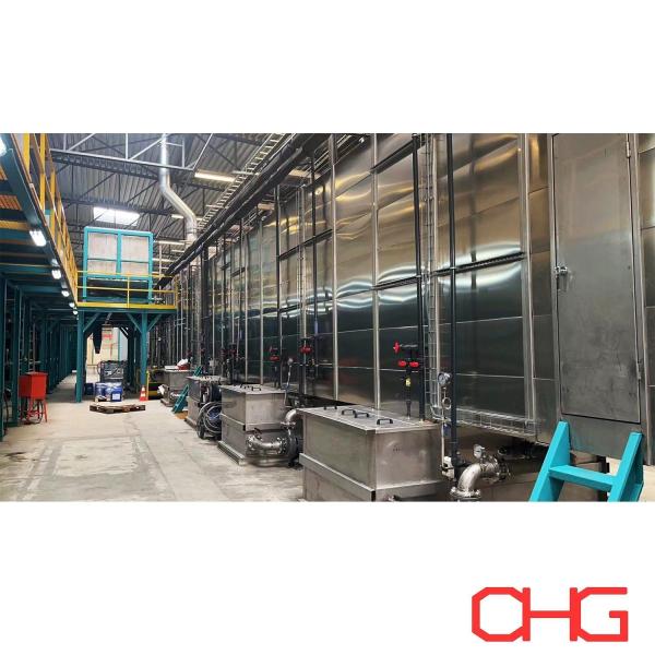 Industrial Pretreatment Spray System Customized For Powder Coating Production Line