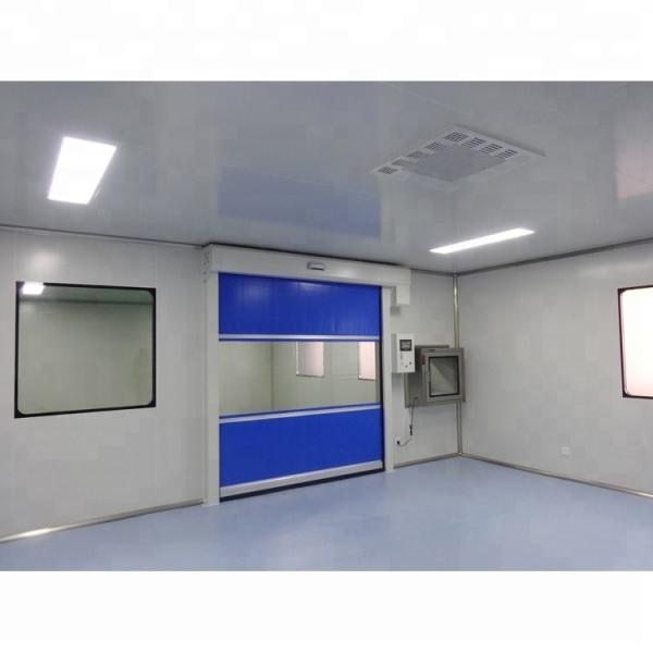 Epoxy Floor Dust Free Environment HEPA Door Electronic Clean Room