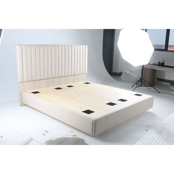 Hotel Bedroom Furniture Sets Include Fixed Furniture White Color And King Bed