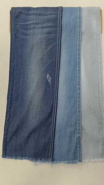 Twill style Light weight weight 5.7oz DARK INDIGO with full width 69/71”No elastic Denim fabric  JSD2039 for wholesale