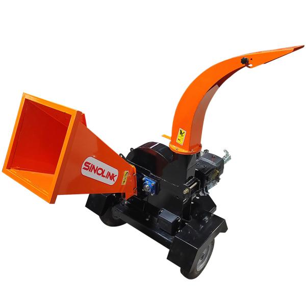 Whole Wood Log Chipper Machine ATV Disc LONCIN B S Gasoline Engine