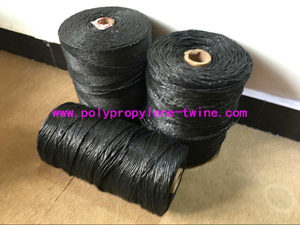 Высокая эффективность заполняя Splityarn PP Yarn черный g цвета 2,3 до 3,8/цепкость d