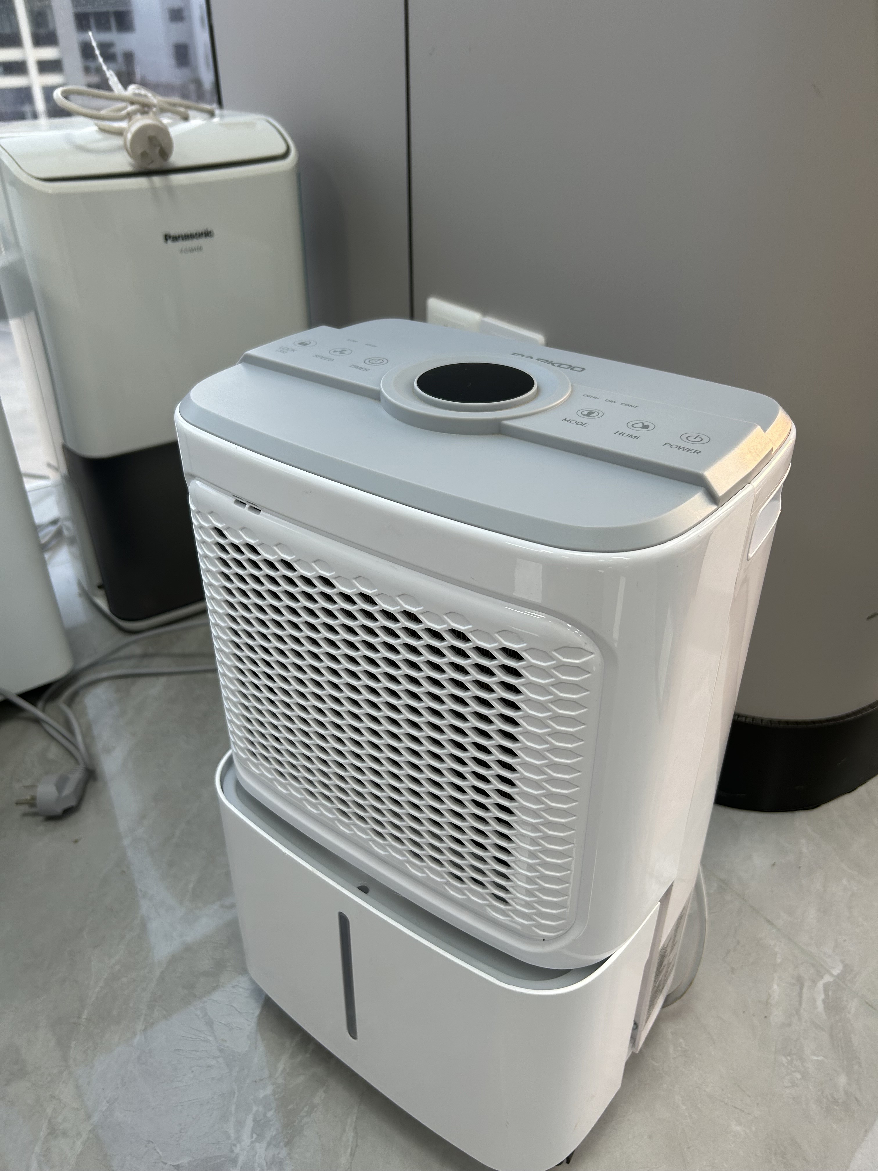 12 L/D LED дисплей влажности Smart Touch Dehumidifier встроенный датчик влажности