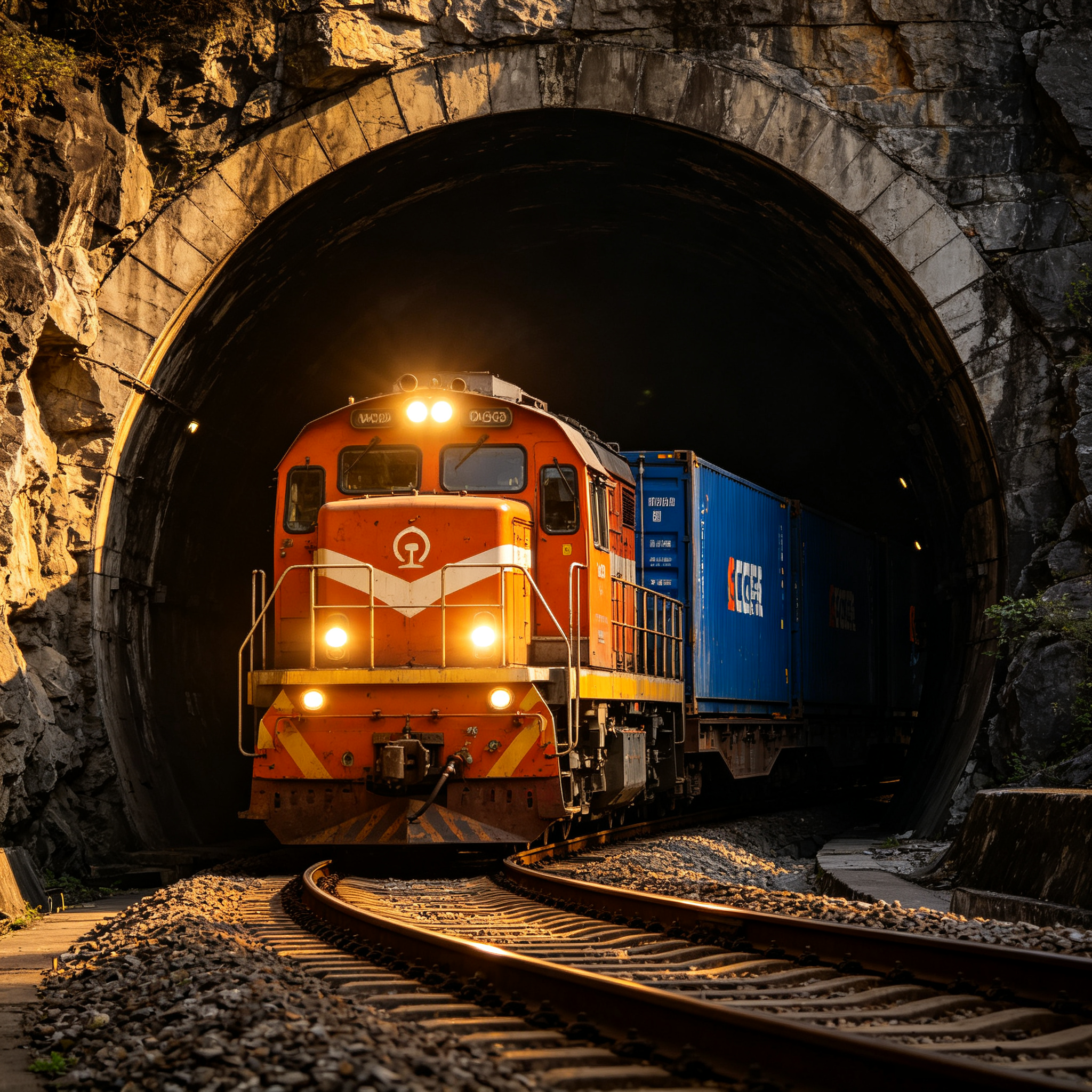 Door To Door Rail Freight China Europe Express Train For Auto Parts / Automation Equipment