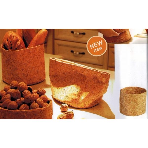 FSC Multifunctional Cork Storage Bag Tearproof 24.5*10cm For Food Fruit Book
